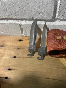 Case xx Stag Changer w/ all blades and leather sheath