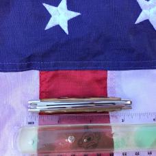 Queen *Dan Burke* 2007 STOCKMAN MDL#26 Pocket Knife w Beautiful Winterbottom Bone Handles