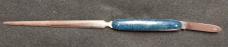 Flylock Letter Opener with Etched Blade 