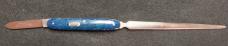 Flylock Letter Opener with Etched Blade 