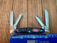 Case Small Congress Recent Vault Release Navy Blue Rogers Jigged Bone 2023
