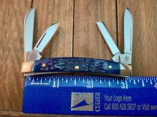 Case Small Congress Recent Vault Release Navy Blue Rogers Jigged Bone 2023