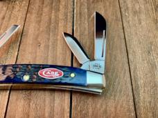 Case Small Congress Recent Vault Release Navy Blue Rogers Jigged Bone 2023