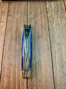 Case Small Congress Recent Vault Release Navy Blue Rogers Jigged Bone 2023