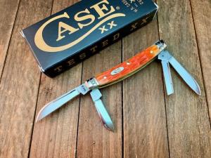 Case Small Congress Recent Vault Release Cayenne Crandall Jigged Bone 2023