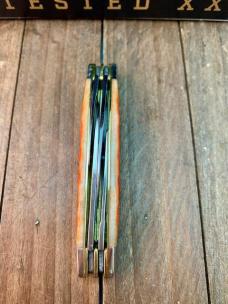 Case Small Congress Recent Vault Release Cayenne Crandall Jigged Bone 2023