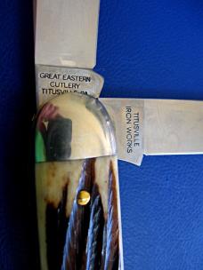 Great Eastern 541217 Tidioute Jack Cougar Clawed Bone Mint and Unused in Tube 