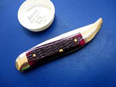 Great Eastern 128109 Tidioute Toothpick Plum Bone #6 of 50 Mint and Unused in Tube