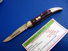 Great Eastern 128109 Tidioute Toothpick Plum Bone #6 of 50 Mint and Unused in Tube