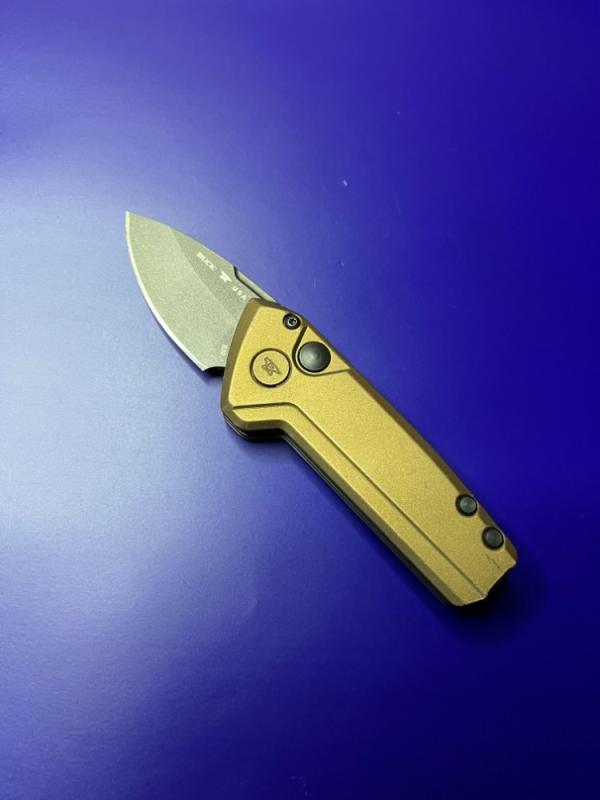 Buck Deploy Mini Automatic Knife Burnt Bronze 839