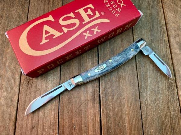 Case Small Congress 2 Blade Recent Vault Release Pocket Worn Gray Bone Crandall Jigged 2023 Case Small Congress 2 Blade Recent Vault Release Pocket Worn Gray Bone Crandall Jigged 2023