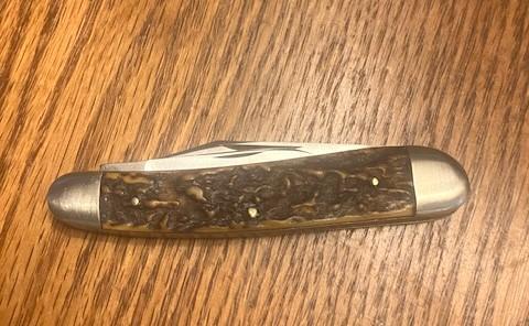 SUPER GREAT KNARLY STAG HANDLES ON WHITTLER SUPER GREAT KNARLY STAG HANDLES ON WHITTLER
