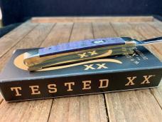 Case Small Congress Recent Vault Release 4 Blade Purple Smooth Curly Maple 2023
