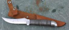 Western Model F39 Black Beauty 8 3/4" Used Thumb Grooves Western Boulder Colo. USA Tang  Stamp 