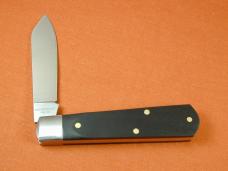 Beaver Falls Cutlery 2023 Ebony Wood Mammoth Shield Jack Knife from Cooper Cutlery USA EBJ-MS