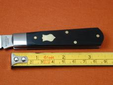 Beaver Falls Cutlery 2023 Ebony Wood Mammoth Shield Jack Knife from Cooper Cutlery USA EBJ-MS