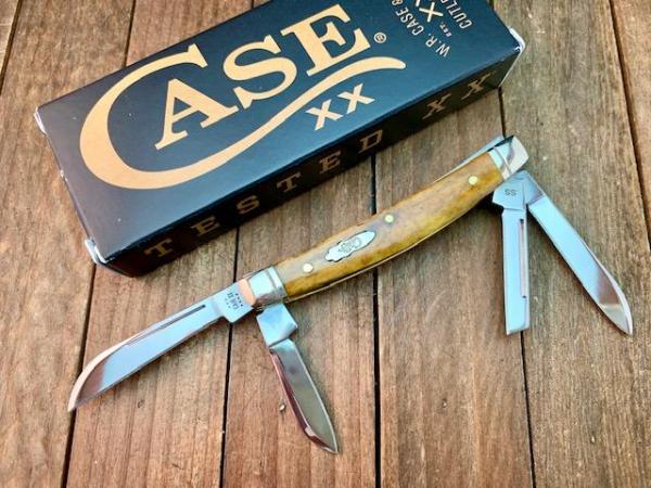 Case Small Congress Recent Vault Release Antique Smooth Bone 2023 Case Small Congress Recent Vault Release Antique Smooth Bone 2023