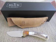 Buck Custom Elk Handle Fixed Blade Model # 113 ELK