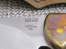 Buck Custom Elk Handle Fixed Blade Model # 113 ELK