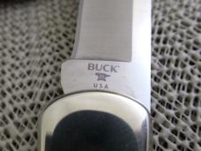 Buck Custom Finger Grove Elk Handle Model 110-FG ELK