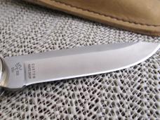 Buck Custom Finger Grove Elk Handle Model 110-FG ELK
