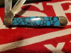 HEN & ROOSTER MICHAEL PRATER CUSTOM TURQUOISE SMALL COKE BOTTLE 
