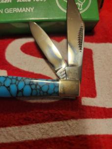 HEN & ROOSTER MICHAEL PRATER CUSTOM TURQUOISE SMALL COKE BOTTLE 