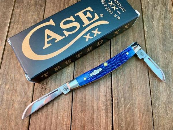 Case Small Congress Recent Vault Release Blue Rogers Corn Cob Jigged Bone Bow Tie Shield 2023 Case Small Congress Recent Vault Release Blue Rogers Corn Cob Jigged Bone Bow Tie Shield 2023