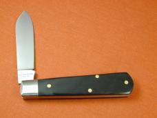 Beaver Falls Cutlery Ebony Wood with Mammoth Shield Jack Knife from Cooper Cutlery USA EBJ-MS