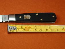 Beaver Falls Cutlery Ebony Wood with Mammoth Shield Jack Knife from Cooper Cutlery USA EBJ-MS