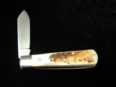 Beaver Falls Cutlery Genuine Stag Jack Knife from Cooper Cutlery USA Made STAG