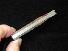 Dollar Knife Co. Franciscan Walnut with Blue Shield Jack Knife from Cooper Cutlery USA FW-BS