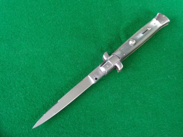 c.1960's WANDY INOX ITALY Brazilian Horn Swivel Bolster MINT !