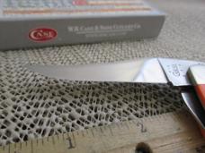 Case XX 2004 Orange Micarta RussLock Pattern # 101953 L SS