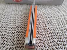 Case XX 2004 Orange Micarta RussLock Pattern # 101953 L SS