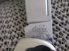 Case XX 2004 Orange Micarta Copperlock Pattern # 101549 L SS