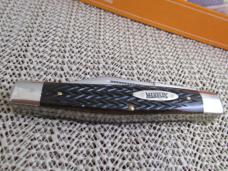 Marbles 2001 Large Brown Bone Pin Feather Jigging  Stockman