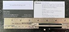 Vintage Tourist Switchblade Stiletto Knife From Italy