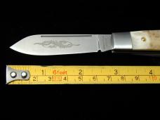 Beaver Falls Cutlery Genuine Stag Jack Knife from Cooper Cutlery USA Made STAG