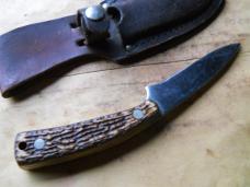 Schrade UH OT 154 Badger Knife / Sheath 