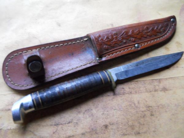 Western USA Bird & Trout Knife Sheath Western USA Bird & Trout Knife Sheath