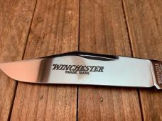 Winchester Coke Bottle Folding Hunter Burnt Orange Bone Rifle Shield 1994