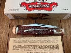 Winchester Coke Bottle Folding Hunter Burnt Orange Bone Rifle Shield 1994
