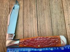 Winchester Coke Bottle Folding Hunter Burnt Orange Jigged Bone Cartridge Series 1994