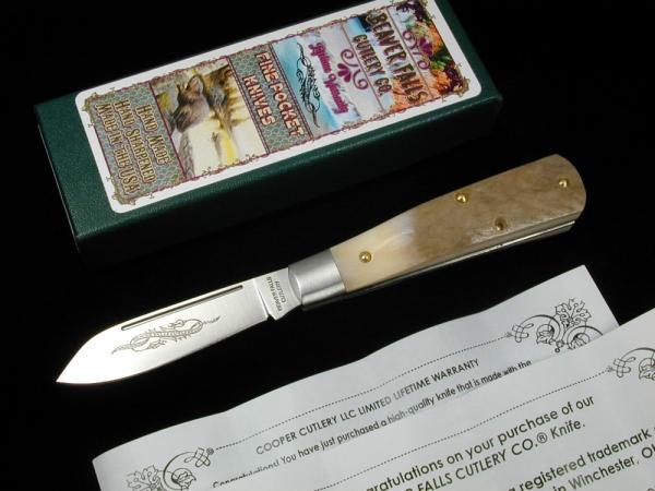 Beaver Falls Cutlery Genuine Stag Jack Knife from Cooper Cutlery USA Made STAG Beaver Falls Cutlery Genuine Stag Jack Knife from Cooper Cutlery USA Made STAG