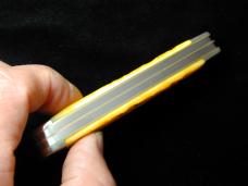 Battle Axe Brand Yellow Jigged Bone Trapper Knife from Cooper Cutlery USA 7219YJB