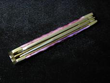 Battle Axe Brand Purple Jigged Bone Trapper Knife from Cooper Cutlery USA 5219PJB