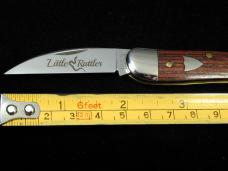 Great Eastern Cutlery GEC Smooth Kingwood Little Rattler Knife 190120 NIT 1 of 505 Wharncliffe