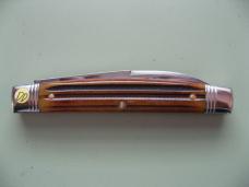 GREAT EASTERN 130124 WHIP ANTIQUE YELLOW SPRING FIELD BONE #1