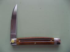 GREAT EASTERN 130124 WHIP ANTIQUE YELLOW SPRING FIELD BONE #1